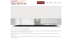 Desktop Screenshot of mebelbest.pl